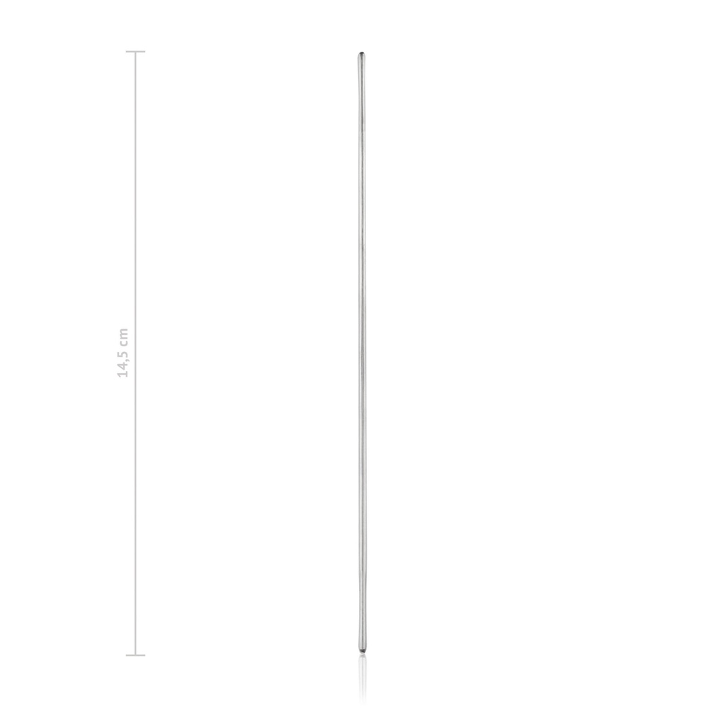 Gombvégű szonda, 2 mm átmérő, 14,5 cm