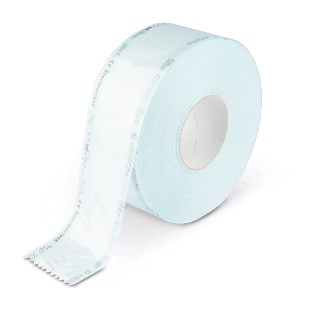 Sterilizáló fóliatekercs autoklávhoz, 7,5 cm x 200 m