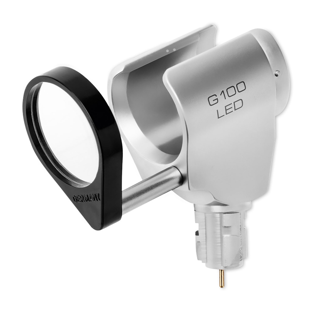 HEINE G100 Otoszkóp résfej, LED, nagyítóval és izzóval komplett, G-008.21.301