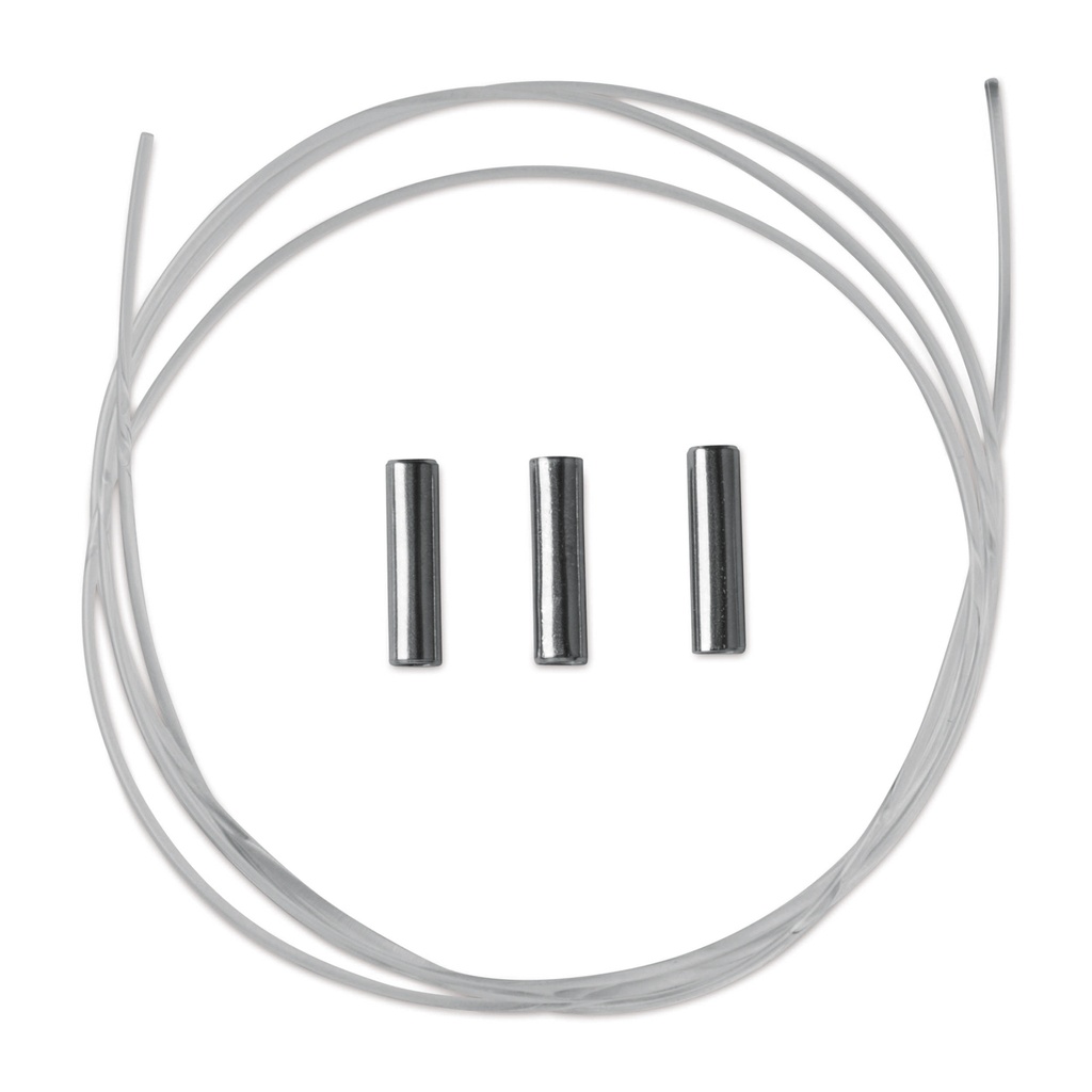 [194096] Set of 3 crimp tubes 12mm and Nylon 80cm (for animals up to 20 kg) 