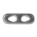 Kétlyukú ligatúralemez