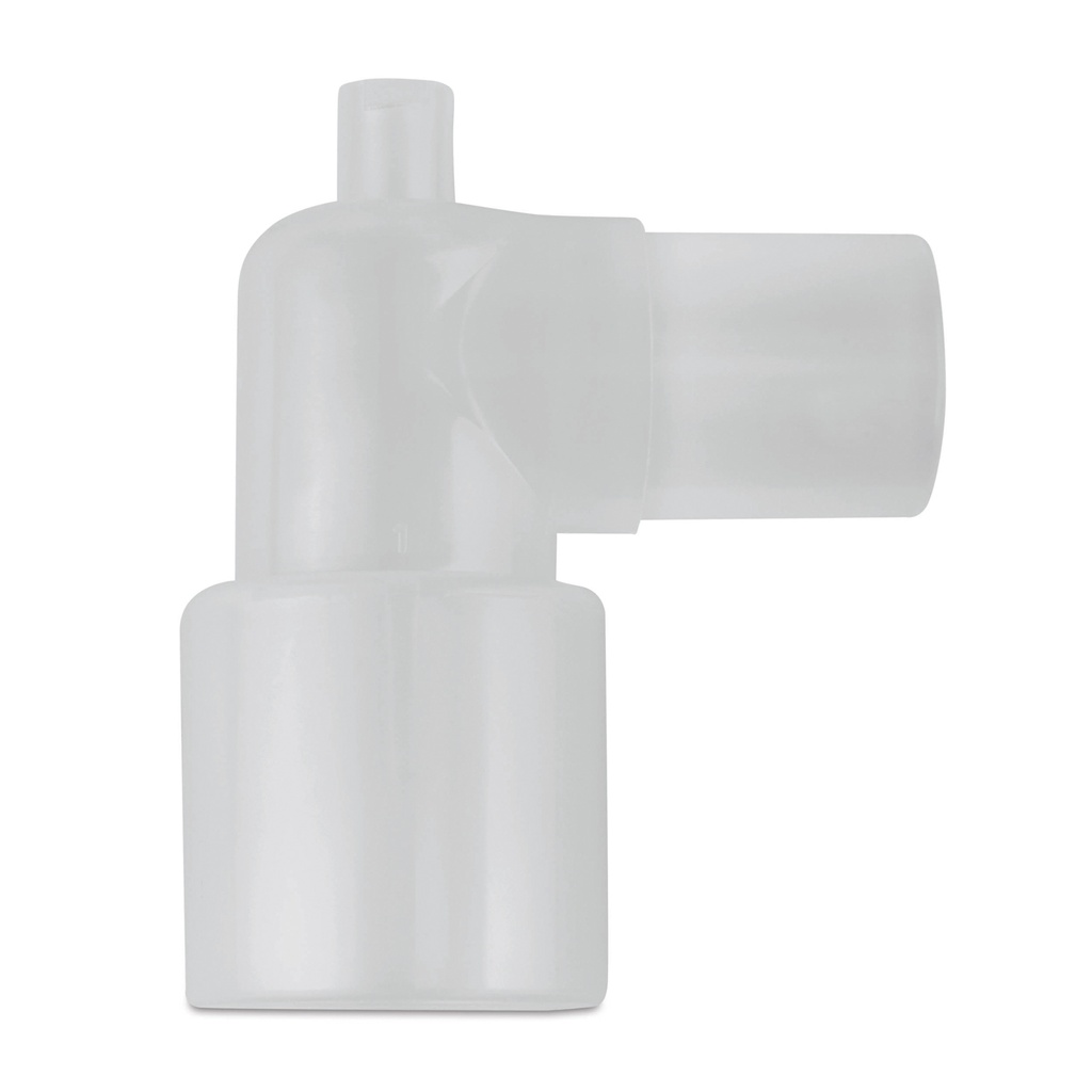 Multigáz légúti adapter, hajlított, 10 darab/csomag, LifeVet 12M készülékhez