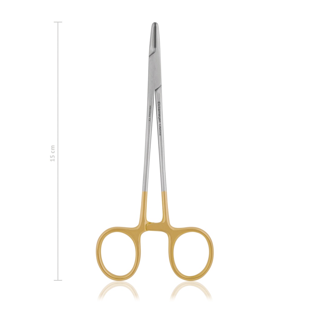 MAYO-HEGAR tűfogó, 15 cm, TC