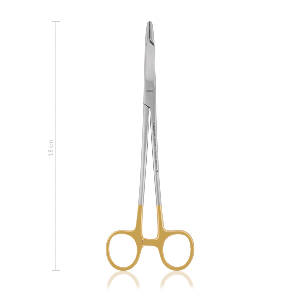 OLSEN-HEGAR tűfogó, 18 cm, TC
