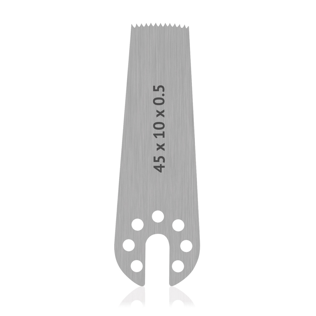 OrthoVet Plus fűrészpenge AESCULAP csatlakozással, H 45 × Sz 10 × V 0,5 mm