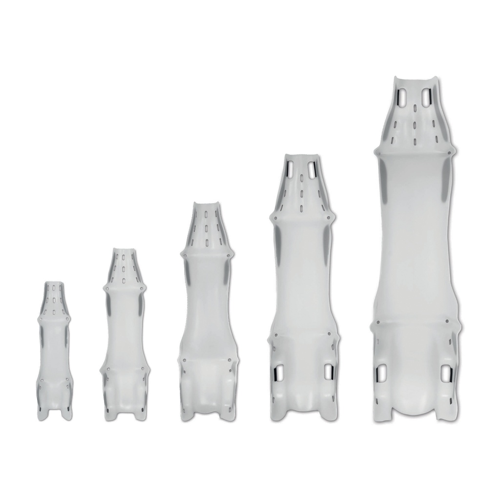 PAWSITIONER állatorvosi sebészeti és radiológiai pozicionáló rendszer Teljes készlet, öt különböző méretben