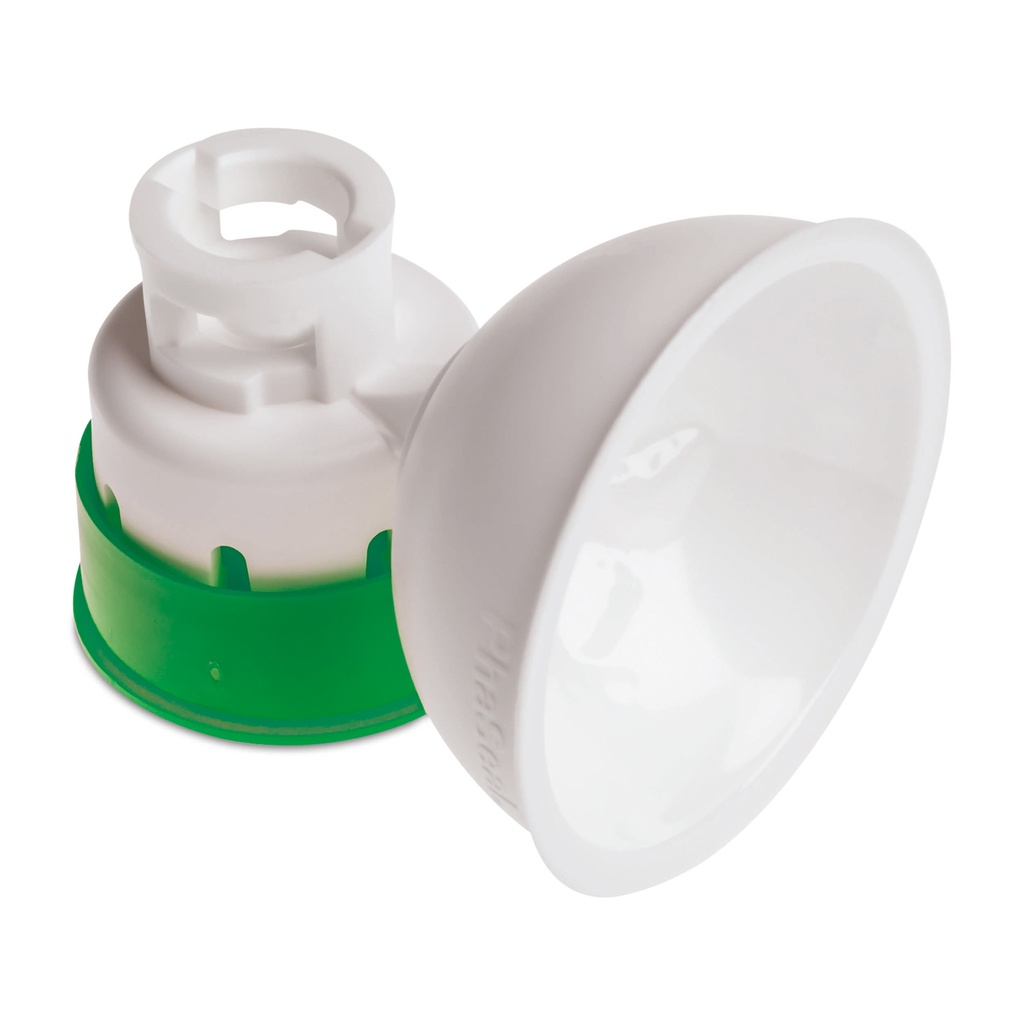 [409005] PhaSeal palackadapter P50, 20 mm, zöld