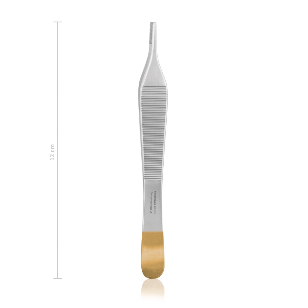 [130012] ADSON kötszerfogó csipesz, 12 cm, TC