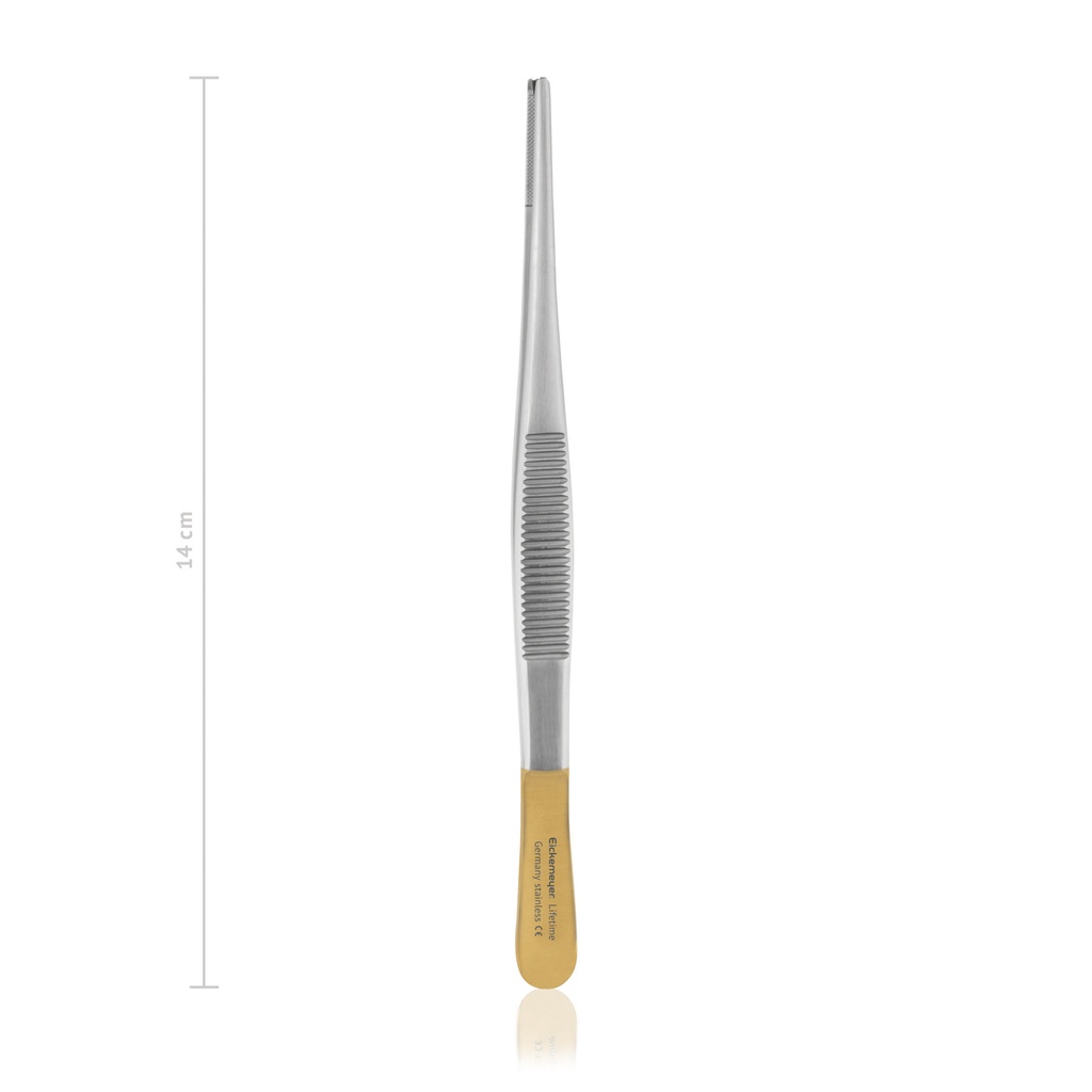 Öhler szövetcsipesz, 1×2 fogú kivitel, 14 cm