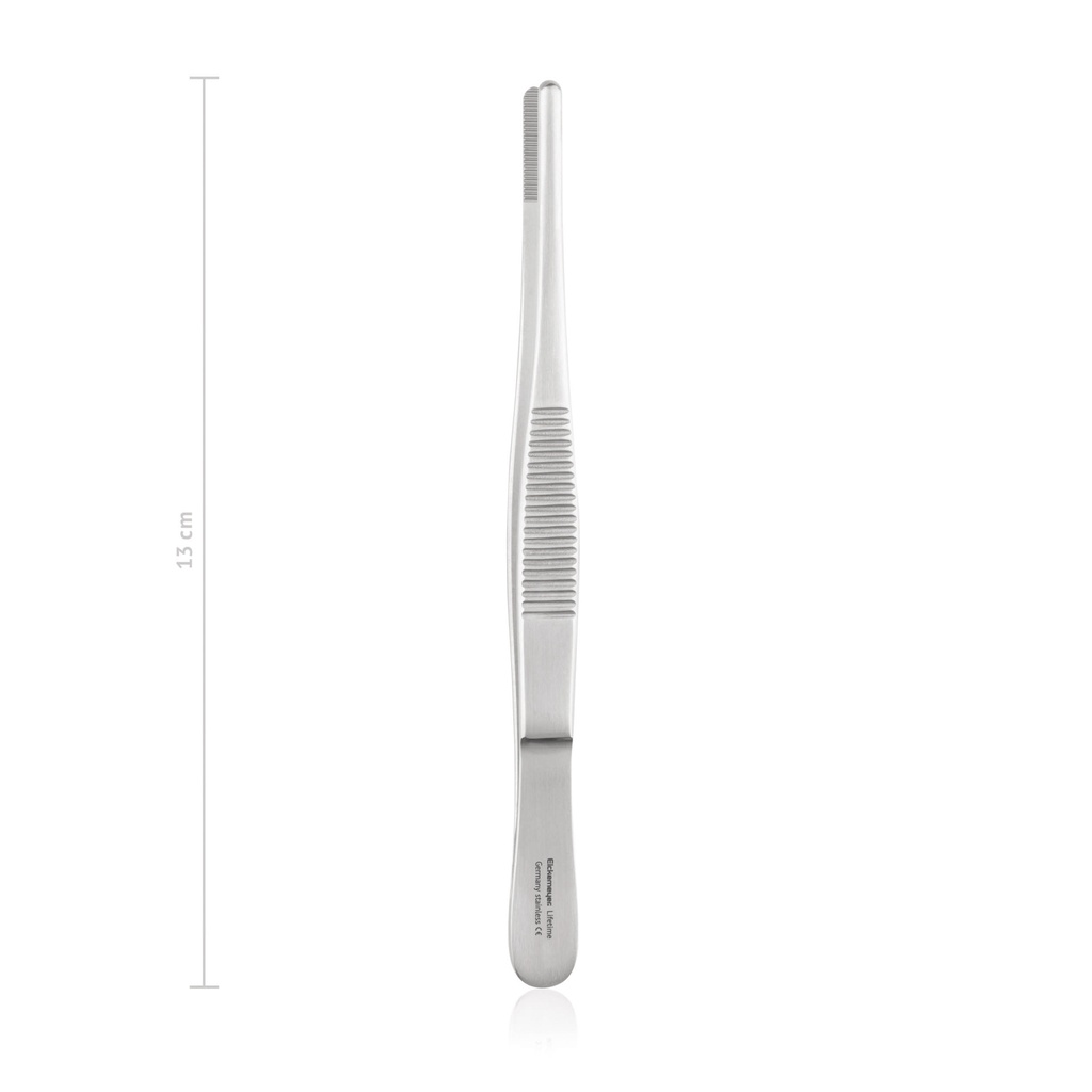 Preparáló csipesz, közepes, 13 cm
