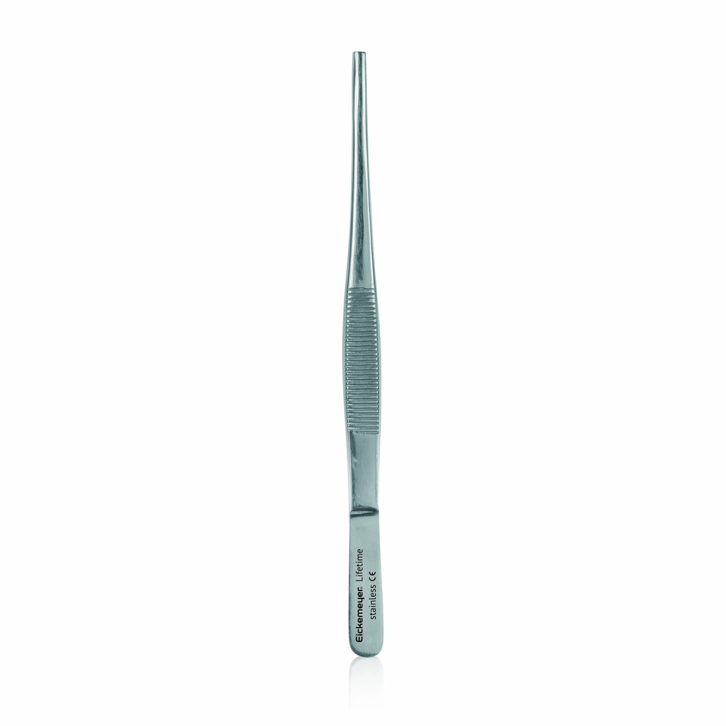 Szövet csipesz, 2x3 fogú kivitel, 16 cm