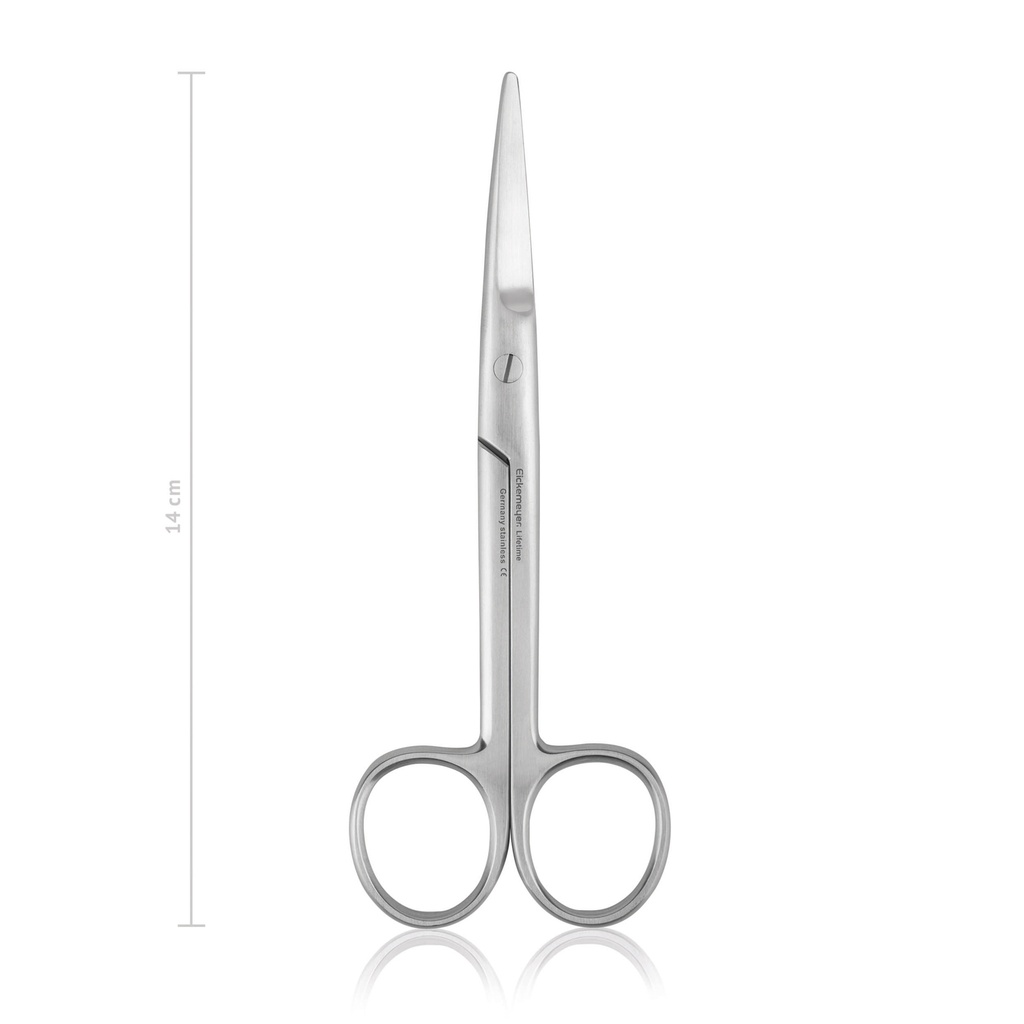 Mayo boncoló olló, 14 cm, hajlított