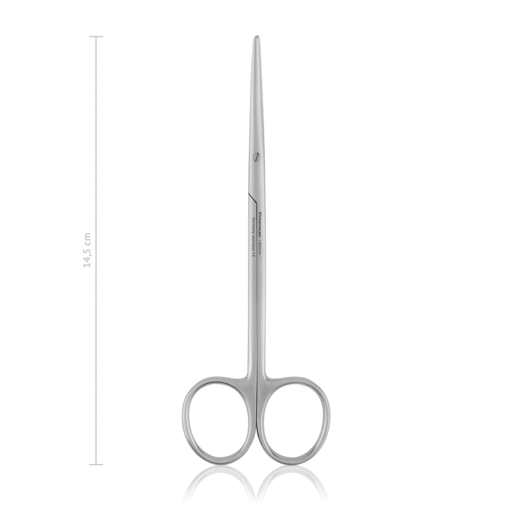 METZENBAUM-Fino preparáló olló, egyenes, tompa/tompa 14,5 cm 