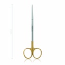 METZENBAUM-FINO preparáló olló, tompa/tompa, 14,5 cm, egyenes, TC