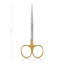METZENBAUM preparáló olló, finom, tompa/tompa, 11,5 cm, egyenes, TC