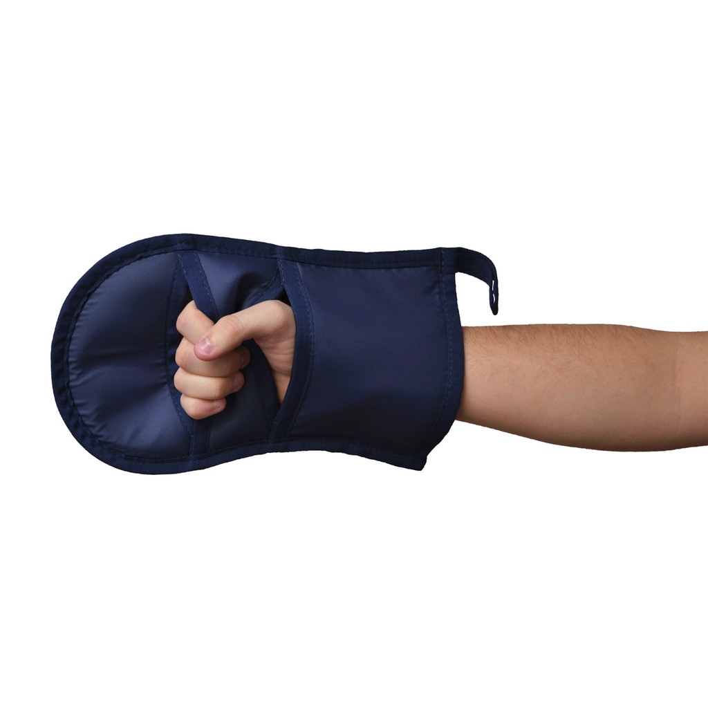 Röntgenkesztyű, nagy, ólomegyenérték: 0,5 mm, kék, H 30 x Sz 18 cm