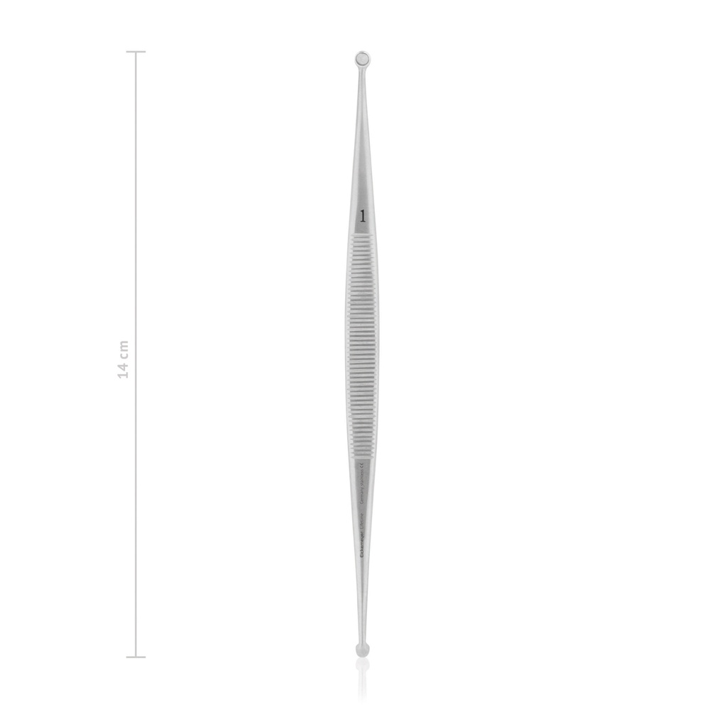 [165514] MARTINI kürett kanál, kétvégű, 14 cm