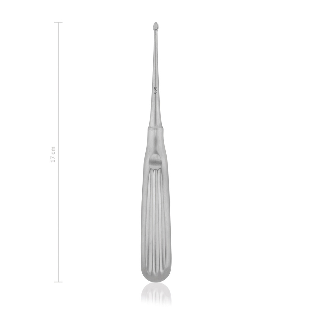 VOLKMANN csontkaparó kanál, 000. méret, 4 mm