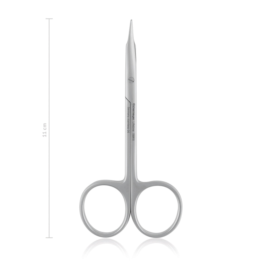 Stevens olló, finom, 11 cm, hajlított, tompa/tompa