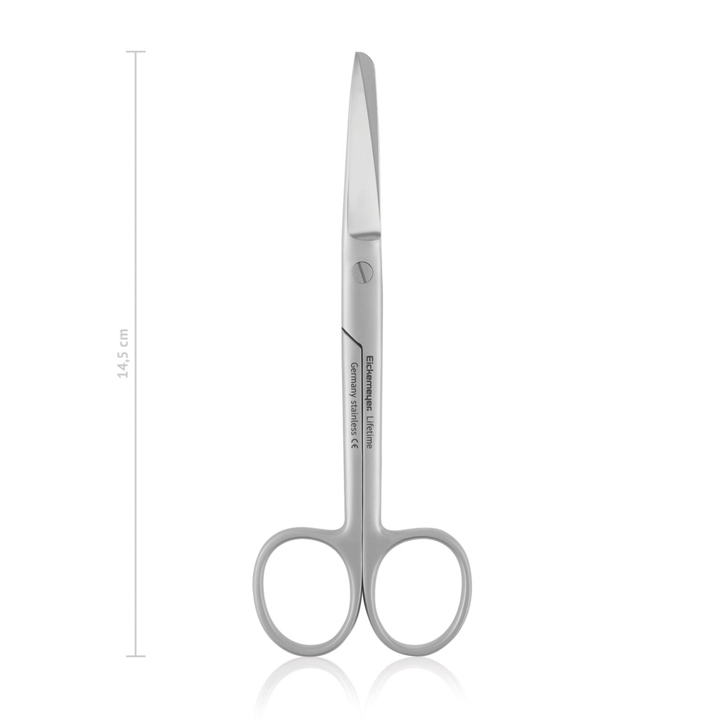 [114214] STANDARD műtéti olló, hegyes/tompa, 14,5 cm, egyenes