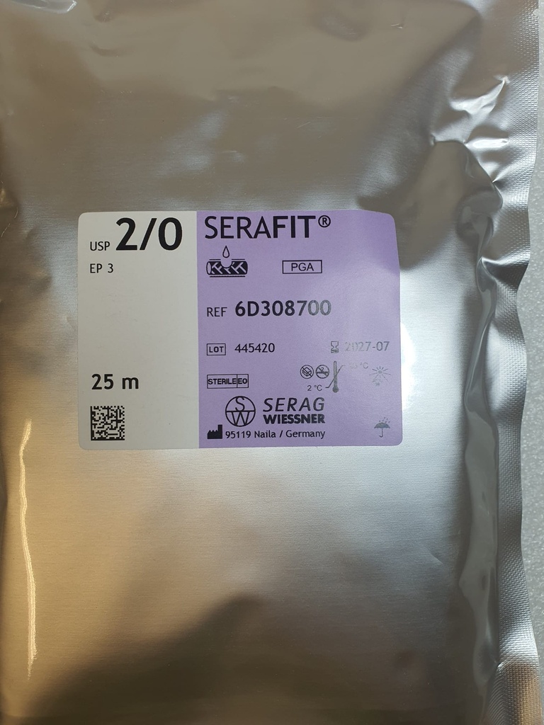 Serafit, (2/0) EP 3, cassette. Farve: Violet