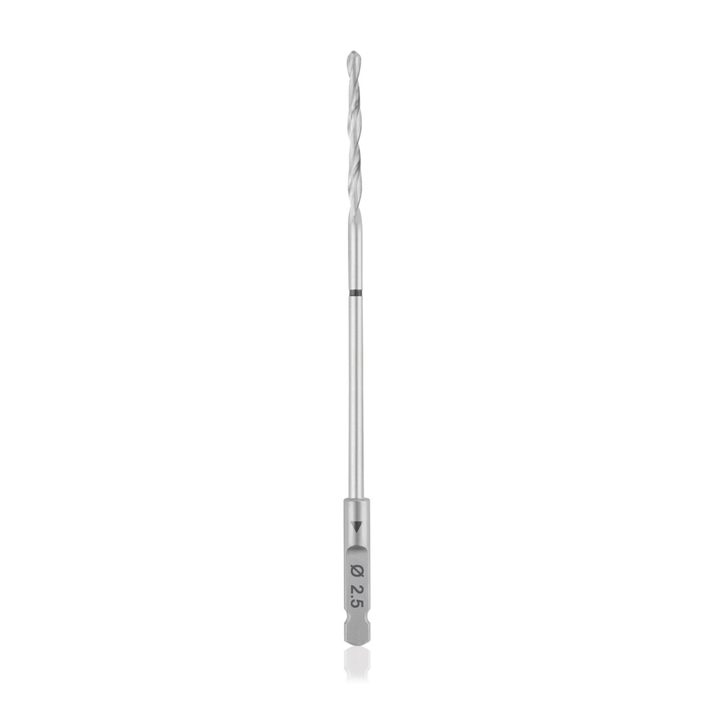 Spirálfúró Ø2,5 mm, AO gyorscsatlakozással