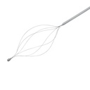 Kőeltávolító kosár, 25 mm-es, 4 huzalos, monofil szálból, Ø 1,0 mm-től kezdődő munkacsatornákhoz, hossz: 120 cm