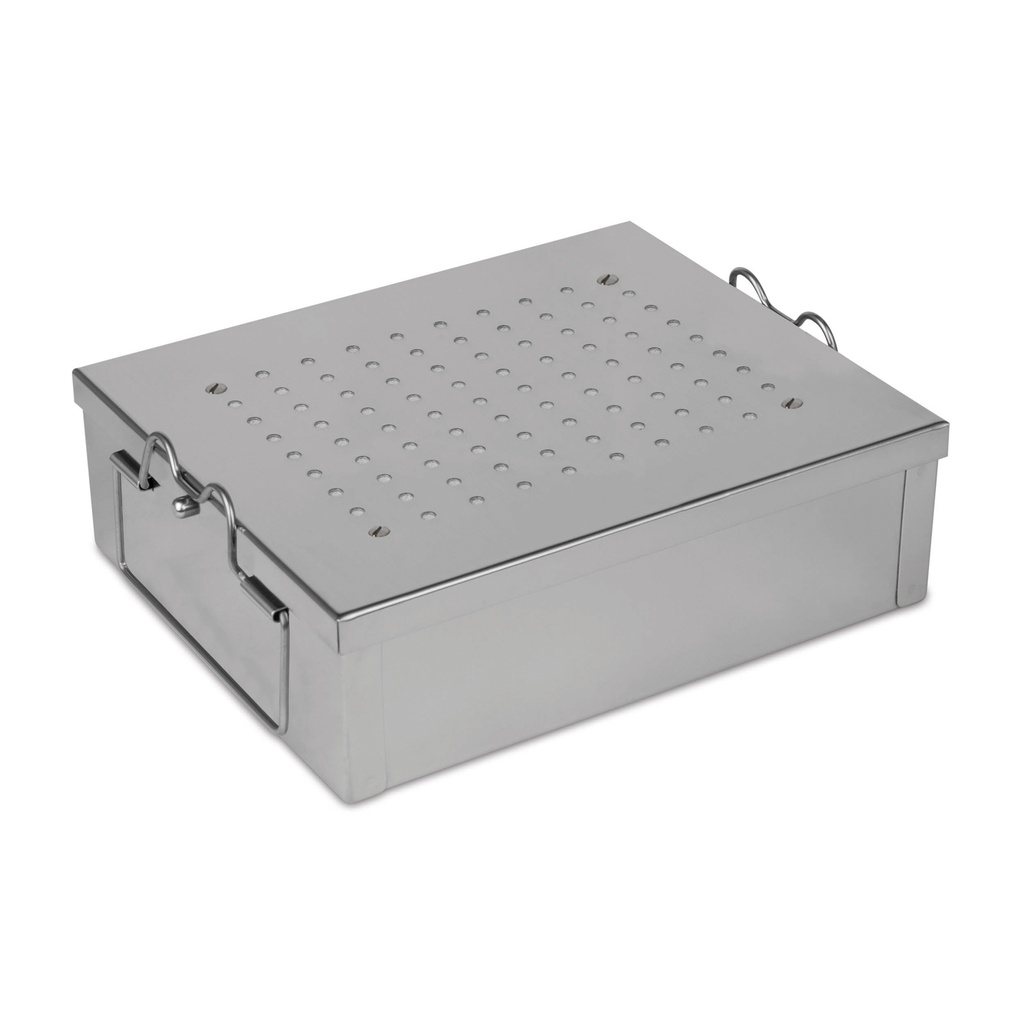 Autokláv konténer Melag 23 & 24 készülékhez, 200 × 160 × 60 mm
