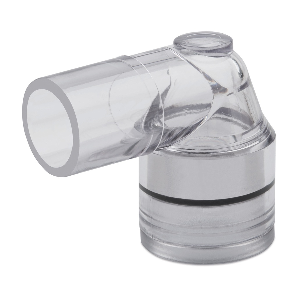 Forgatható csatlakozó endotracheális-tubusokhoz, Ø 15 mm