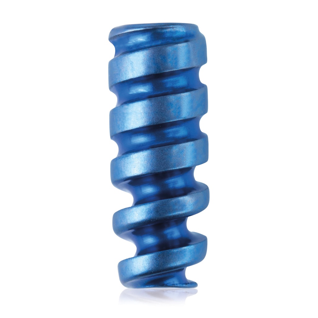 Zlig interferencia csavar, kanülált 1,1/Ø3,0/8,0 mm, HEX 2,0, sötétkék