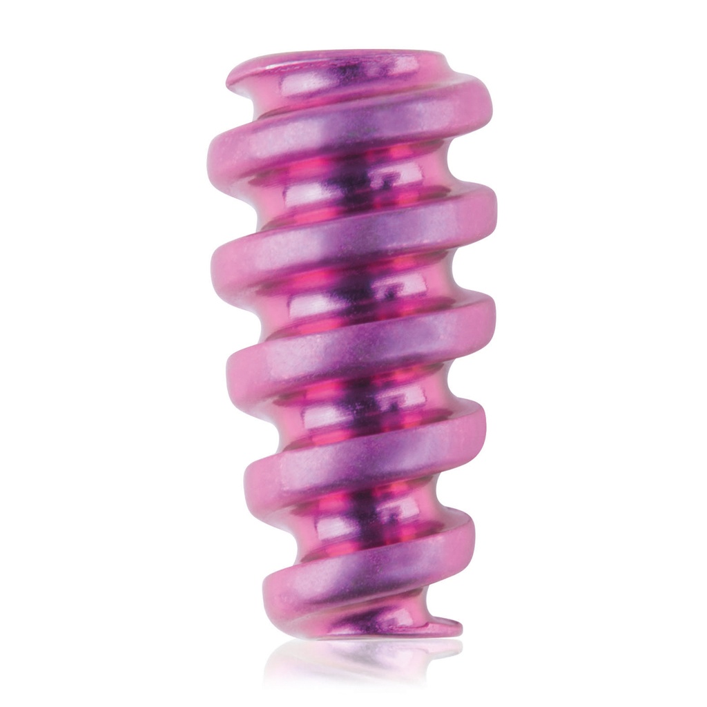 [191540] Zlig interferencia csavar, kanülált 1,1/Ø4,0/8,0 mm, HEX 2,0, magenta