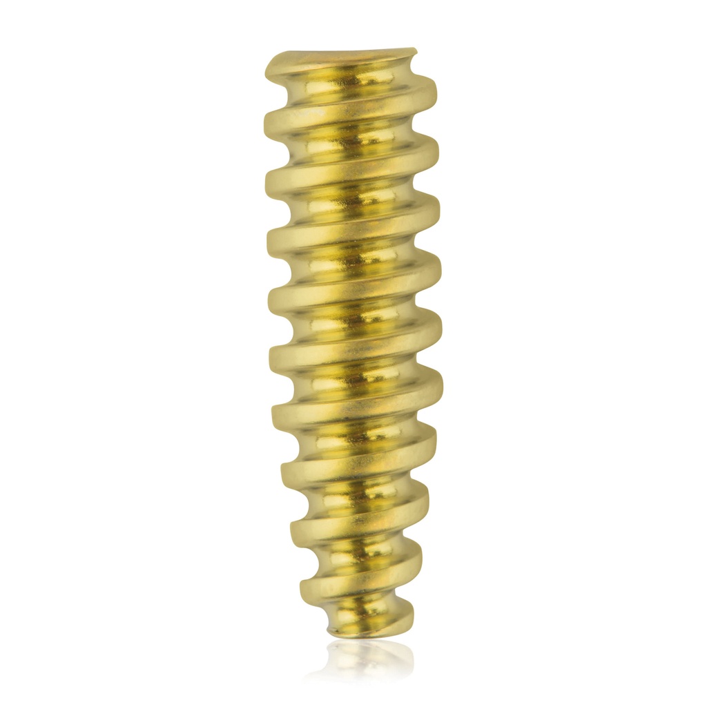 Zlig interferencia csavar, kanülált 1,1/Ø4,5/15,0 mm, HEX 2,5, arany