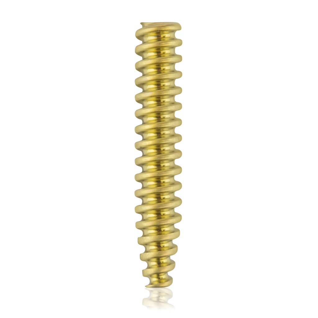 Zlig interferencia csavar, kanülált 1,1/Ø4,5/25,0 mm, HEX 2,5, arany