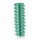 Zlig interferencia csavar, kanülált 2,9/Ø5,0/15,0 mm, HEX 2,5, zöld