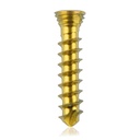 Titán zárócsavar Ø2,3 × 12 mm, szögstabil, többirányú, kék, Torx 6, önfúró, önmetsző
