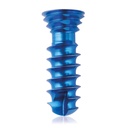 Titán zárócsavar Ø4,0 × 12 mm, szögstabil, többirányú, kék, Torx 10, önfúró, önmetsző