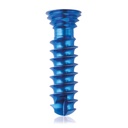 Titán zárócsavar Ø4,0 × 14 mm, szögstabil, többirányú, kék, Torx 10, önfúró, önmetsző