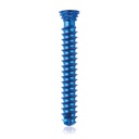 Titán zárócsavar Ø4,0 × 26 mm, szögstabil, többirányú, kék, Torx 10, önfúró, önmetsző