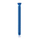Titán zárócsavar Ø4,0 × 36 mm, szögstabil, többirányú, kék, Torx 10, önfúró, önmetsző