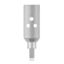 TPLO fűrészpenge, kanülált, R15/45 mm, háromszög tengellyel