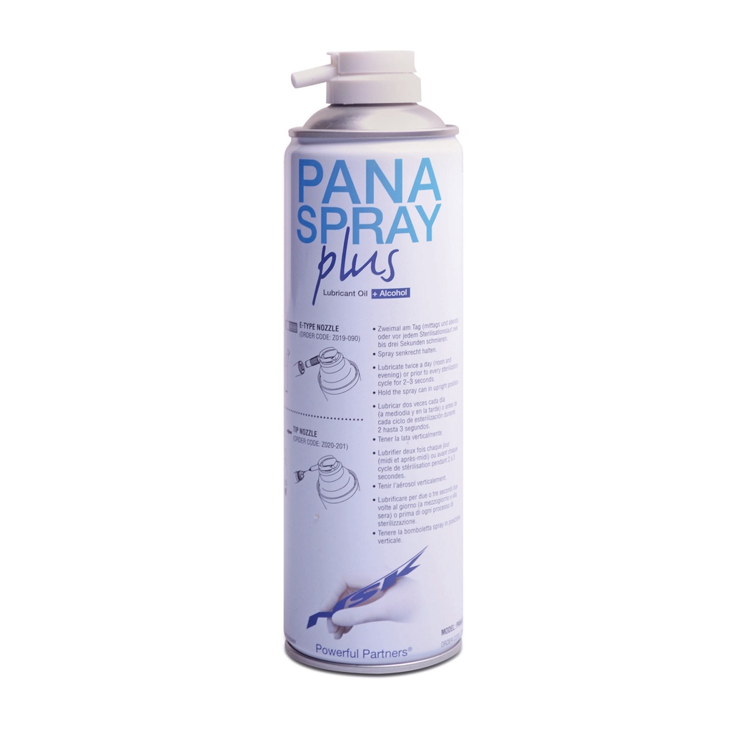 Univerzális spray kézidarabok és könyökdarabok ápolásához, adapter nélkül, 500 ml