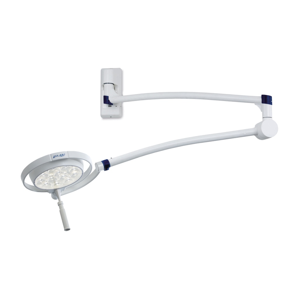 MACH LED 120 F vizsgálólámpa, falra szerelhető, lengőkaros kivitel