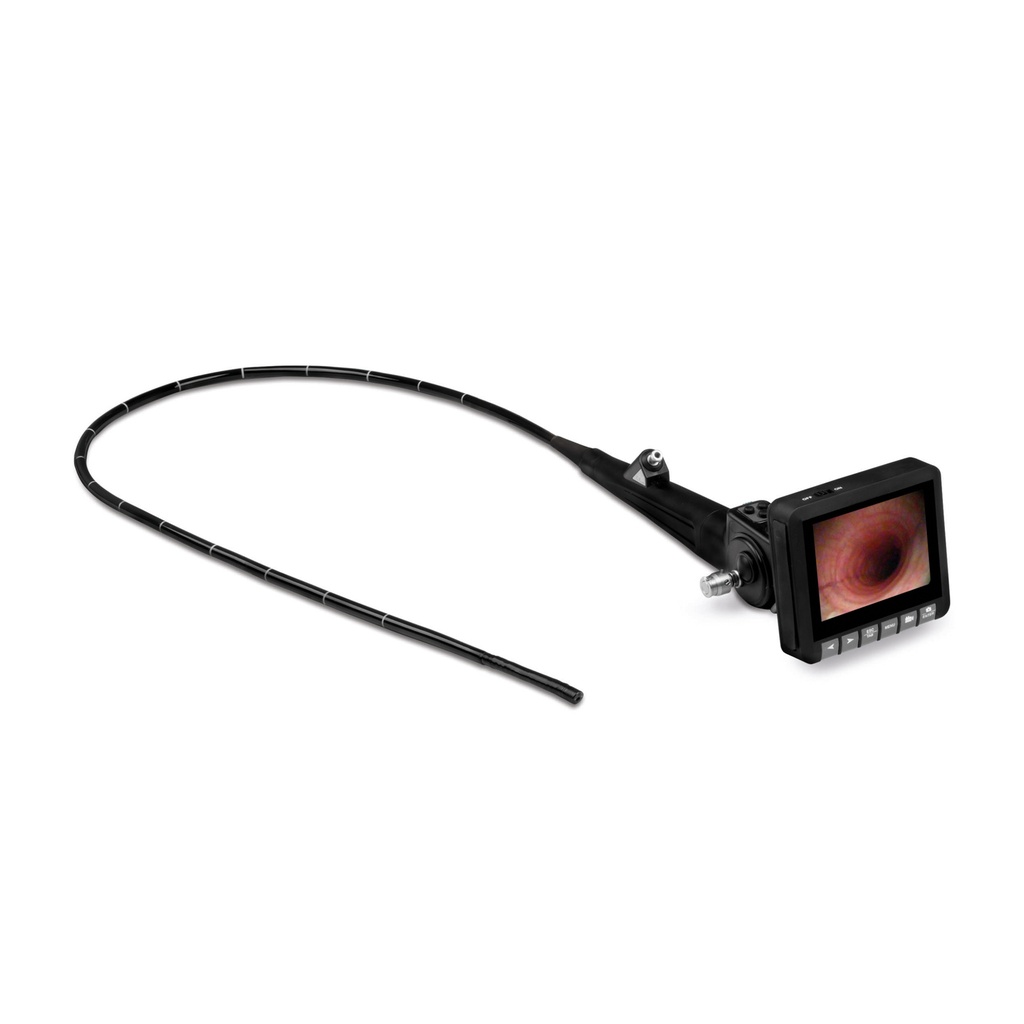 EickView 100E videoendoszkóp 3,5"-os monitorral, Ø 8 × 1000 mm, munkacsatorna átmérő: 2,8 mm