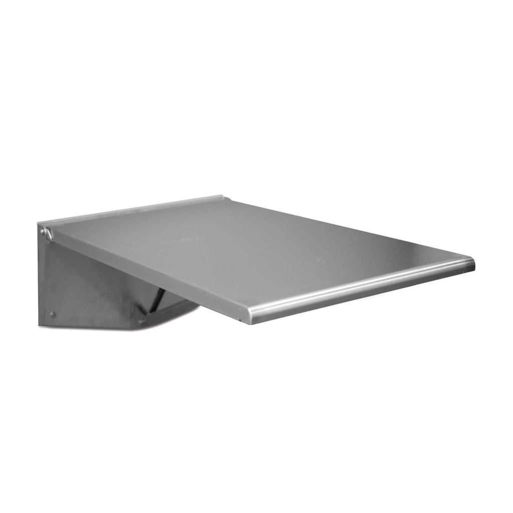 Eickemeyer wall folding table 915 x 560 mm, incl. 3mm rubber mat and clamps