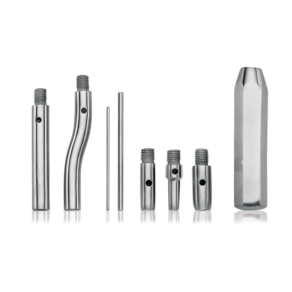 Csúszásmentes farkasfog-eltávolító, elevátor készlet