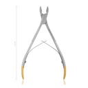 Nyúl- és tengerimalac-fogvágó, TC, hossza: 170 mm