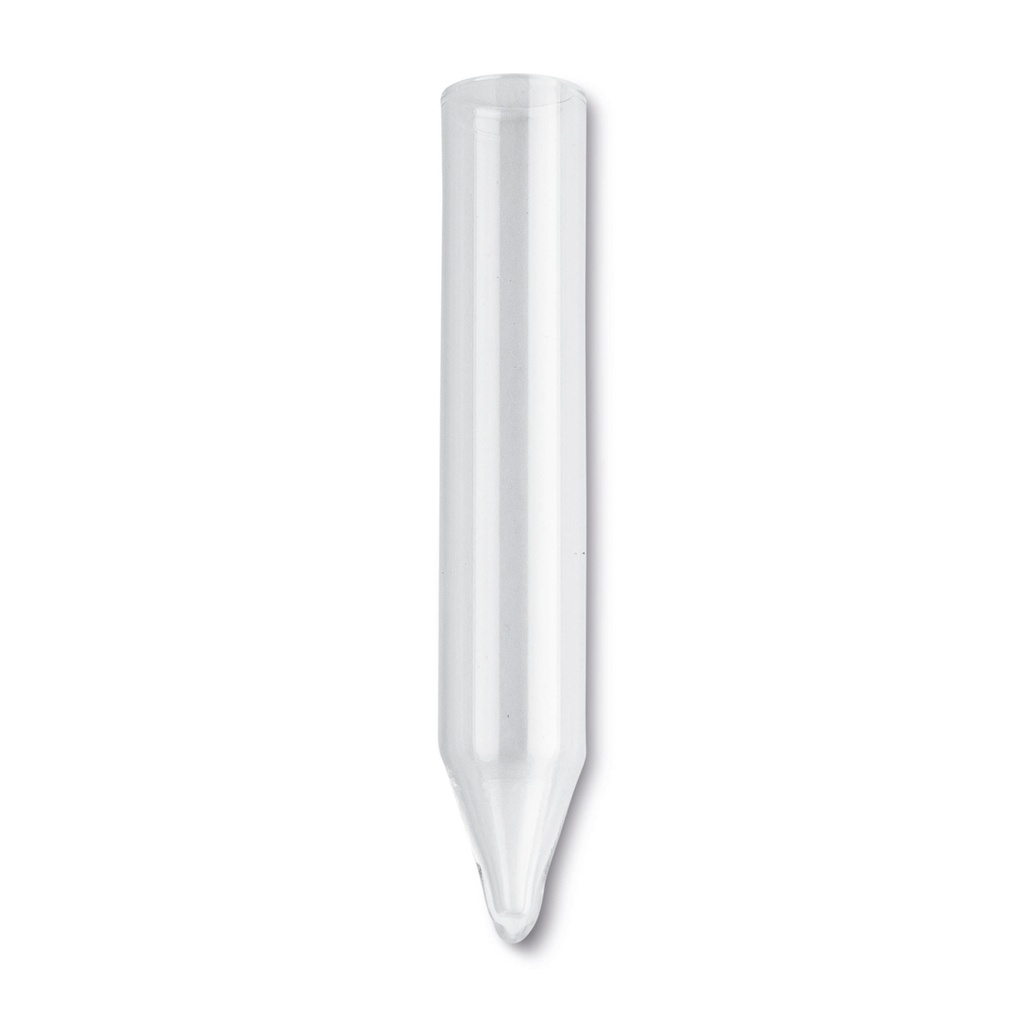 Centrifuga cső, kúpos (hegyes) aljú, 15 ml, átmérő: 17 mm, hossz: 98 mm