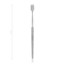 Nyelvspatula, Hollmann típus, kicsi, homorú lemezzel