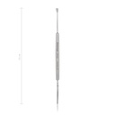 Castroviejo-cyclodialysis spatula, kétvégű