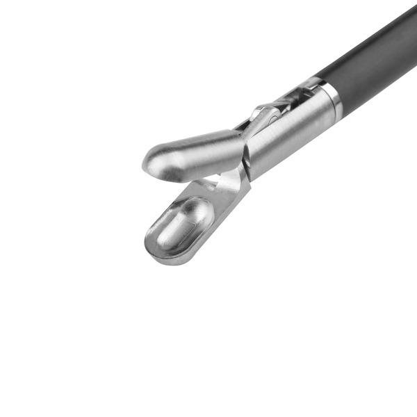 Biopsziás fogó, forgatható, unipoláris koagulációhoz való csatlakozóval, Ø = 3 mm, L = 21 cm, műanyag markolattal